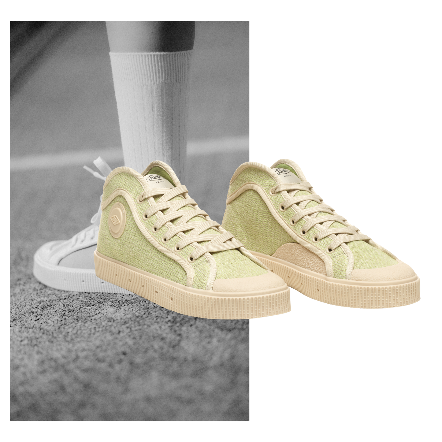 Sanjo - K100 Linen Pistachio