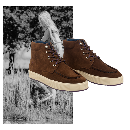 Sanjo - Workwear Boot Chocolate - Retro Sneaker