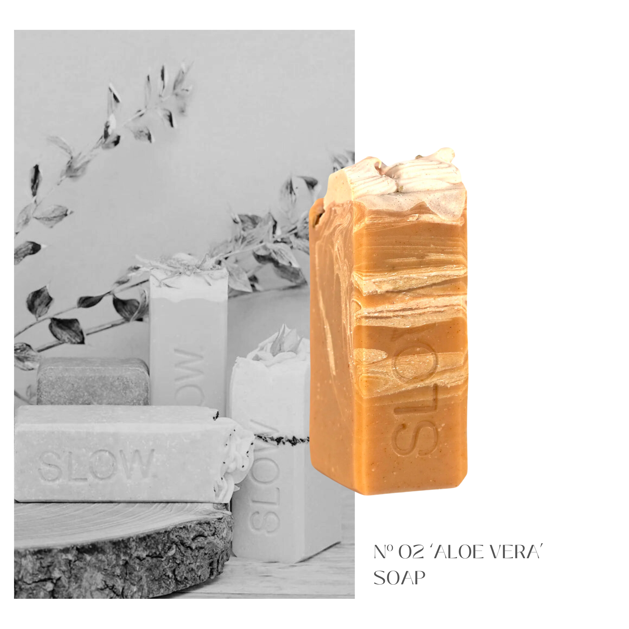 Slow. - Handseife - N°02 - Aloe Vera Soap mit Pfefferminze und Eukalyp ... Slow. - Handseife - N°02 - Aloe Vera Soap mit Pfefferminze und Eukalyp ...