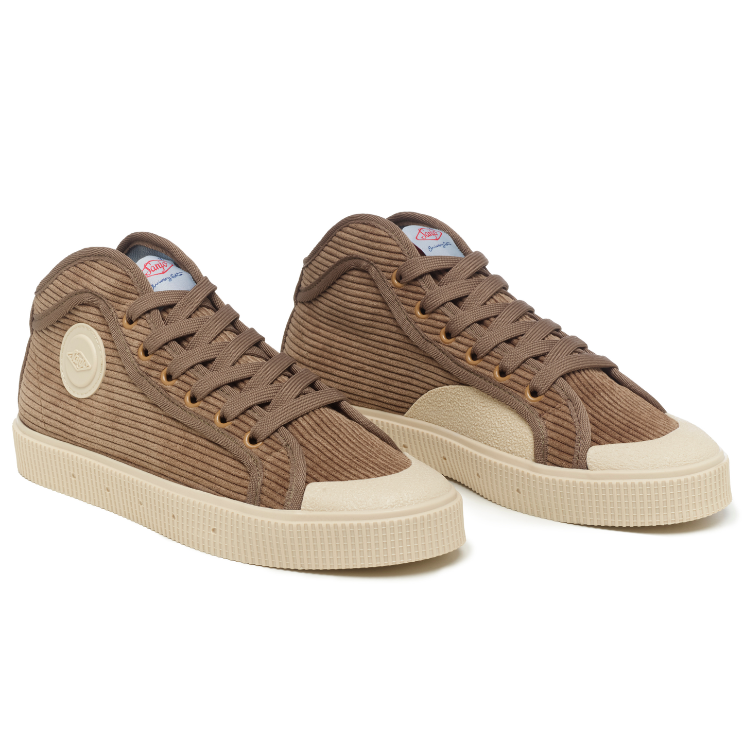 Sanjo K100 Bombazine Brown - Retro Sneaker