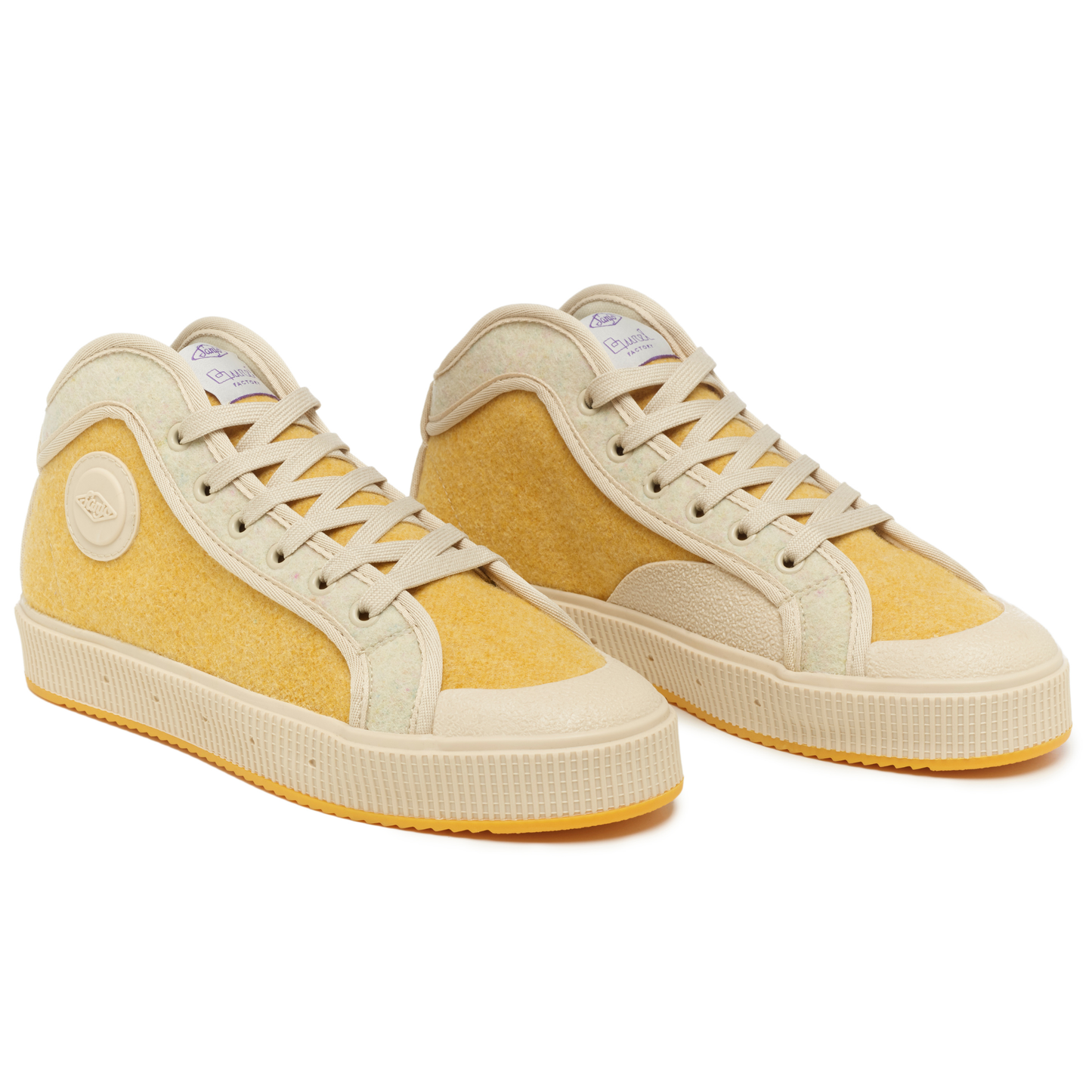 Sanjo - K100 Burel Yellow - Retro Sneaker