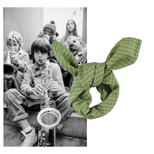 Piupiuchick AW25 - Bandana | Green checkered