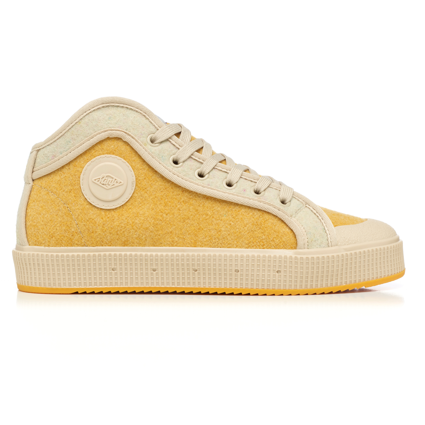 Sanjo - K100 Burel Yellow - Retro Sneaker