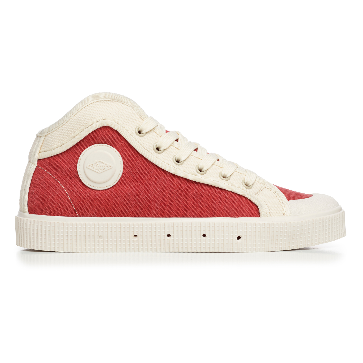 Sanjo - K100 Washed Red - Retro Sneaker