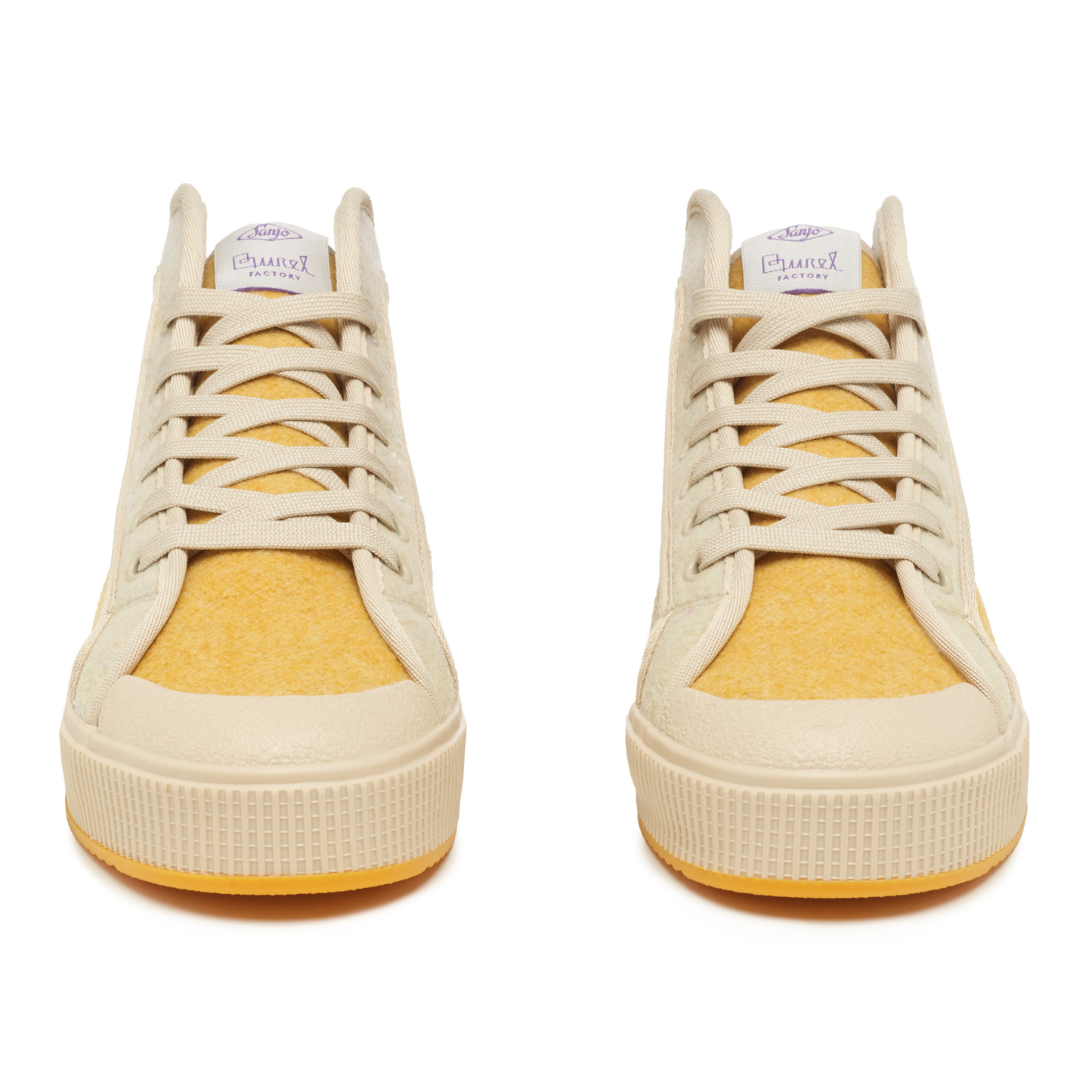 Sanjo - K100 Burel Yellow - Retro Sneaker