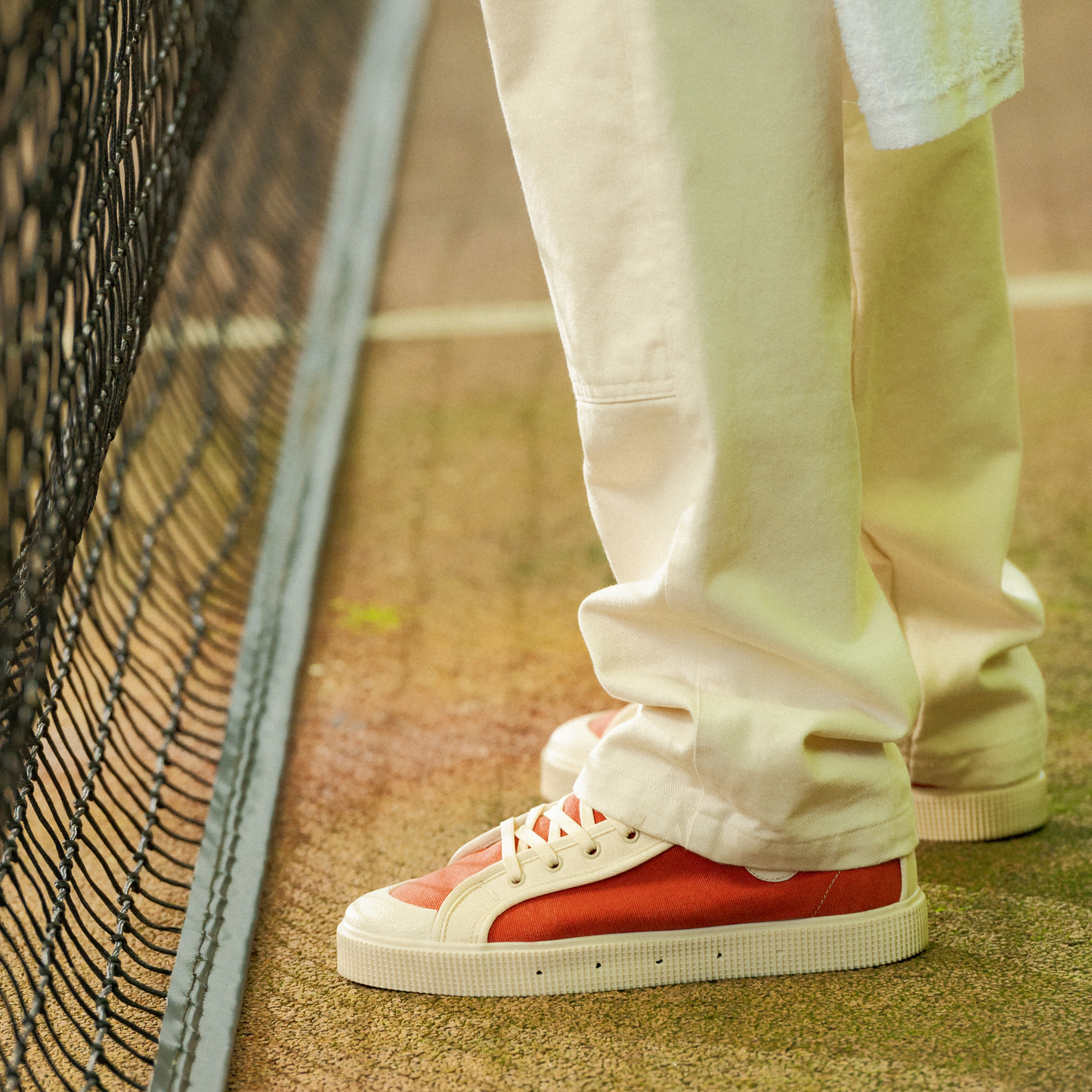 Sanjo - K100 Washed Red - Retro Sneaker