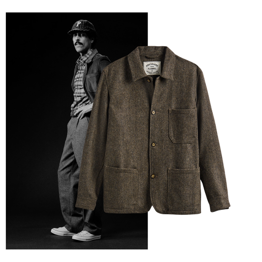 Portuguese Flannel AW25 - Labura Herringbone Wool