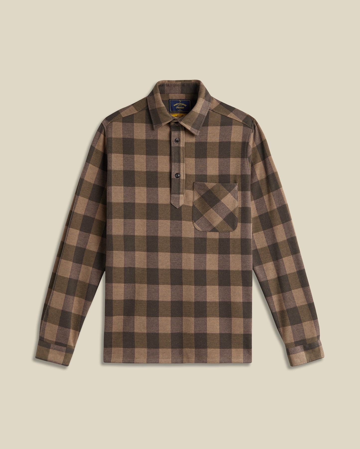 Portuguese Flannel AW25 - Altitude Popover Green