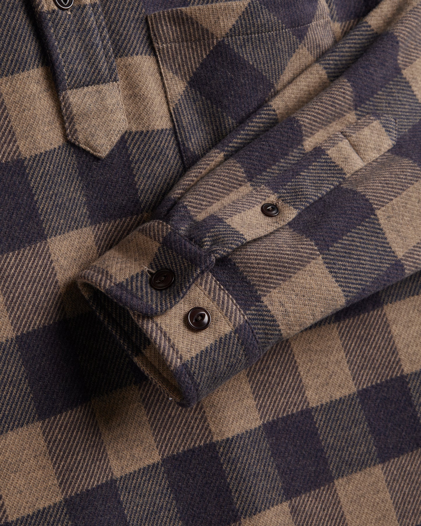 Portuguese Flannel AW25 - Altitude Popover Navy