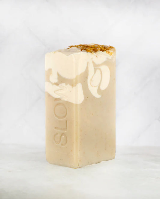 Slow. - Handseife - N°01 - Hemp Oil Soap mit Zedernholz&Lavendel