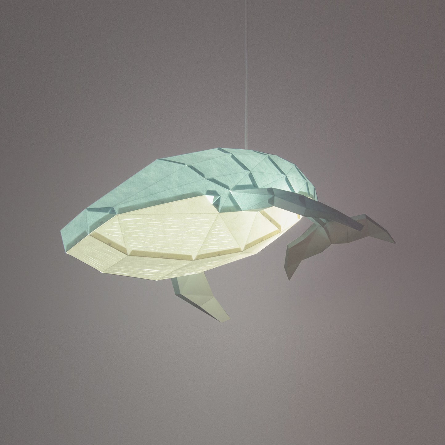 DIY Papierlampe - Buckelwal - Owl Paper Lamps -