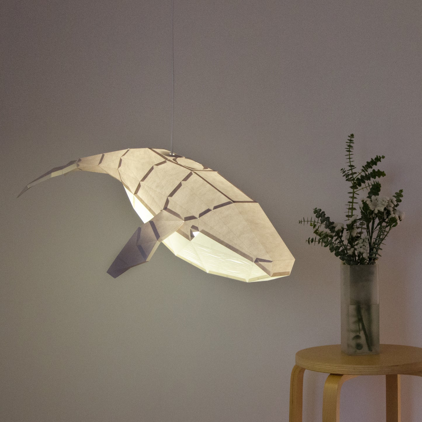 DIY Papierlampe - Buckelwal - Owl Paper Lamps -