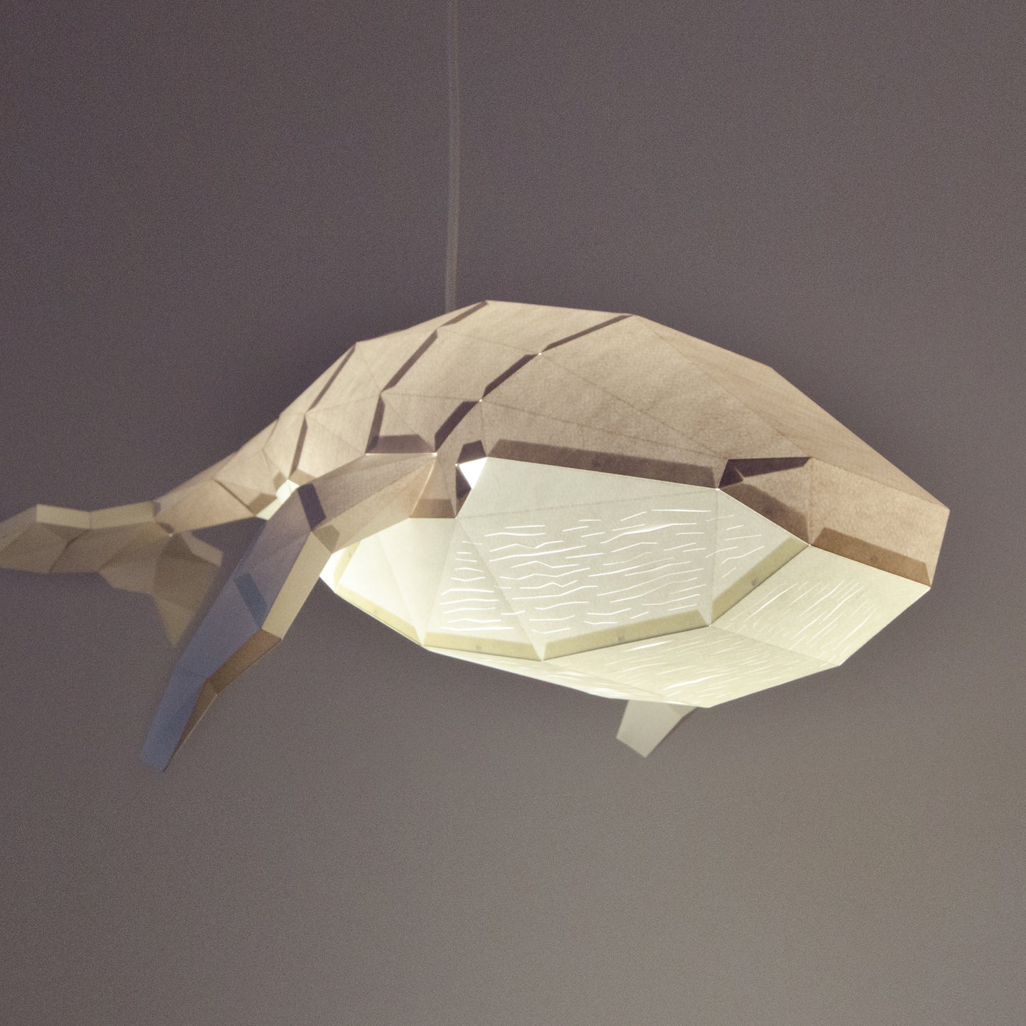 DIY Papierlampe - Buckelwal - Owl Paper Lamps -