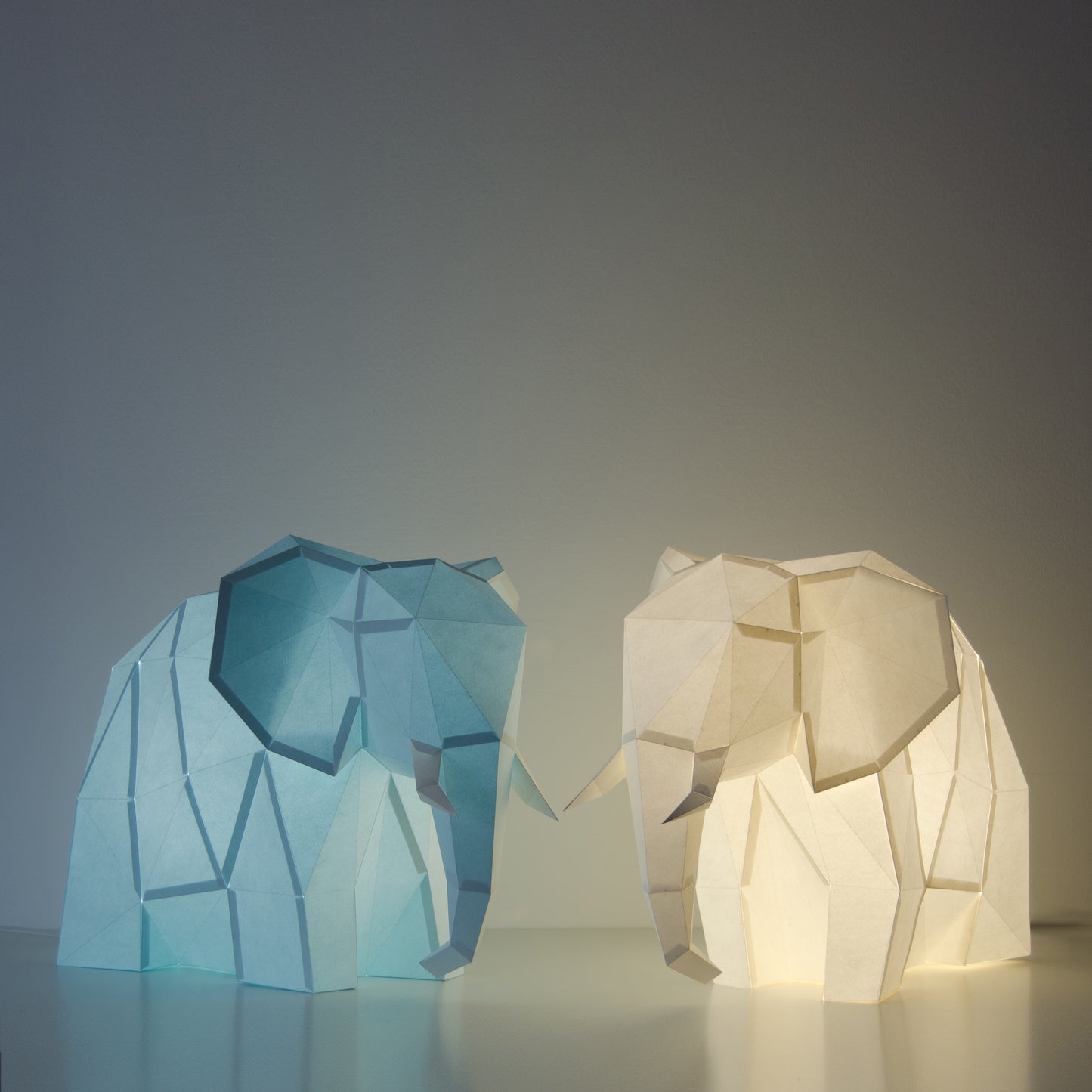 DIY Papierlampe - Großer Elefant - Owl Paper Lamps -