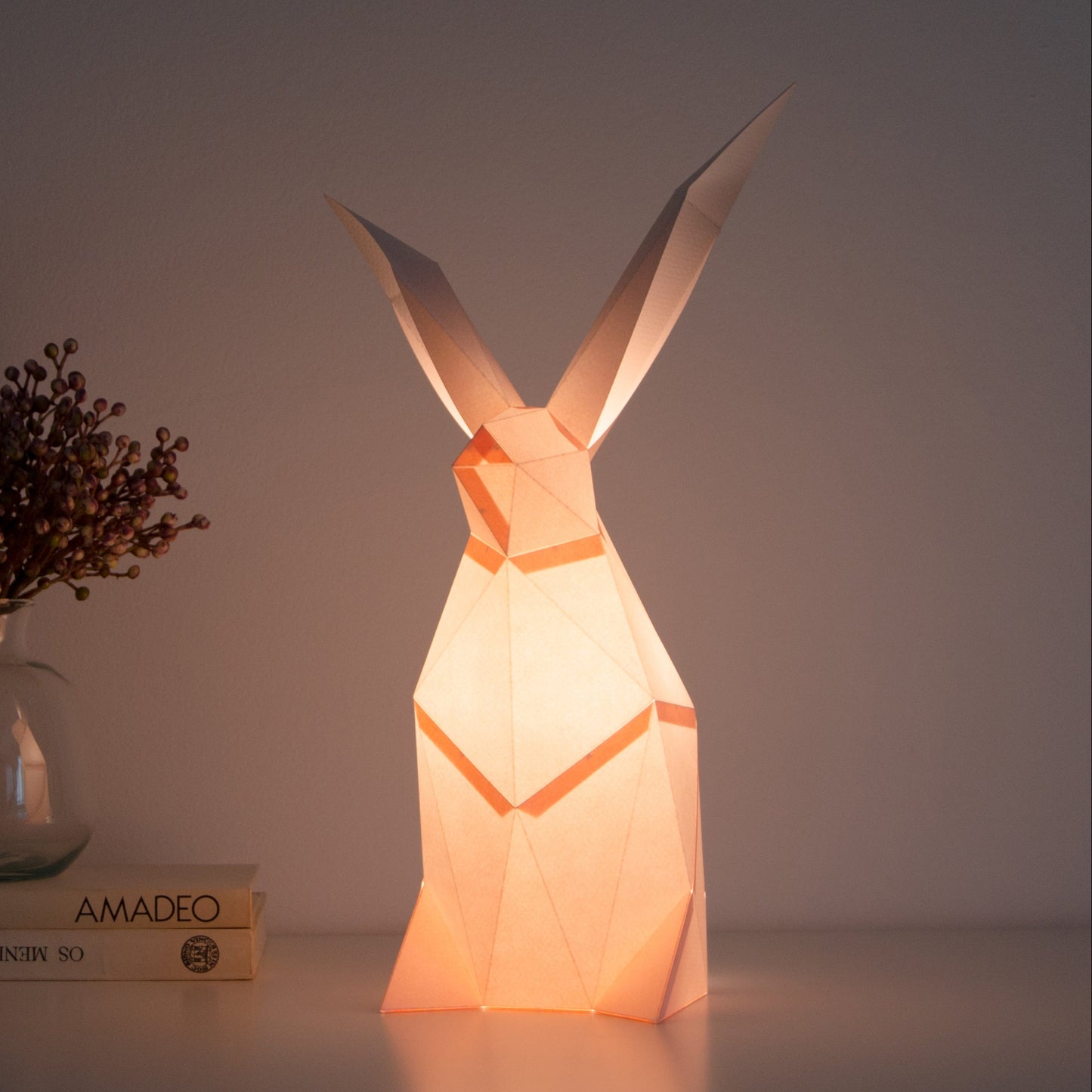 DIY Papierlampe - Kaninchen - Owl Paper Lamps  -