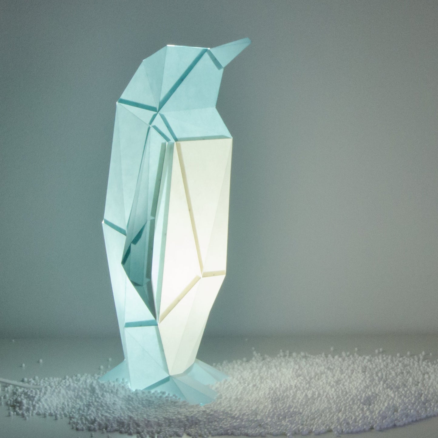 DIY Papierlampe - Kleiner Pinguin - Owl Paper Lamps -