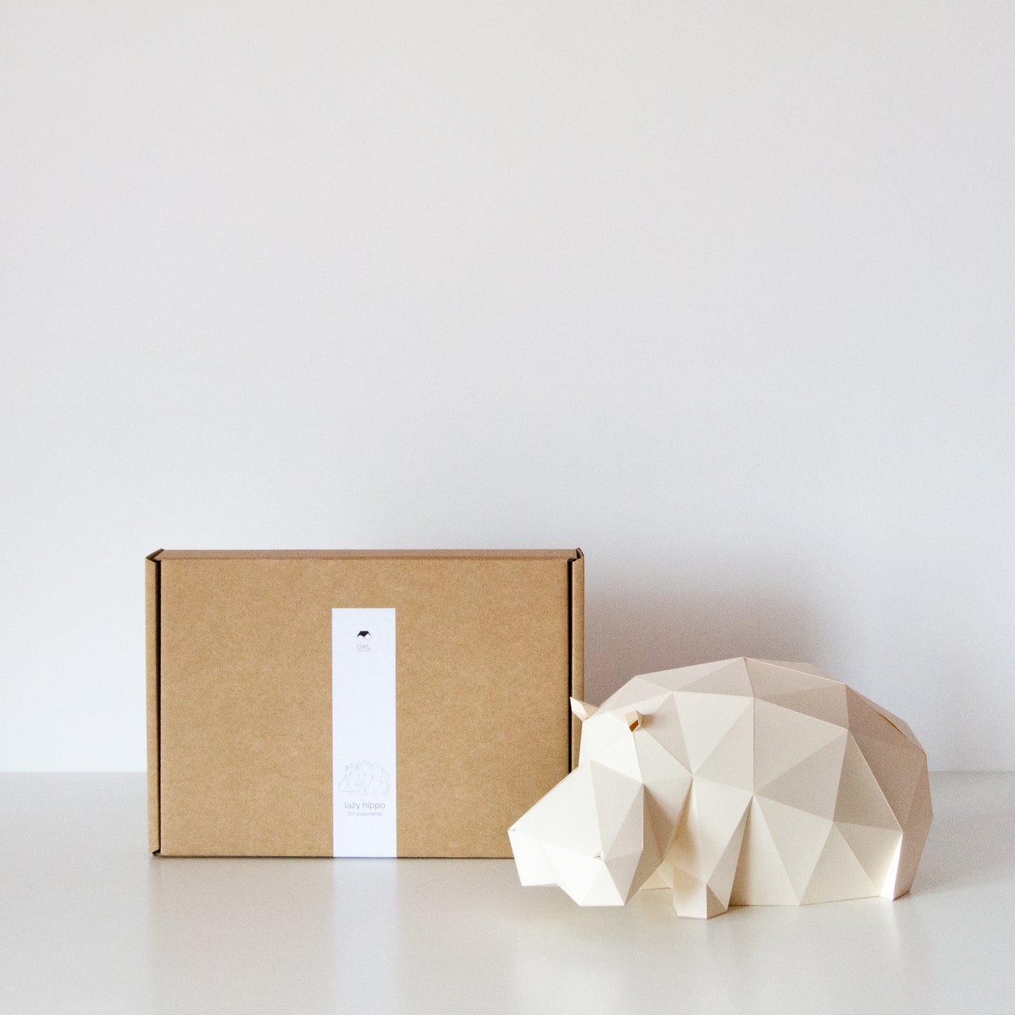 DIY Papierlampe - Lazy Hippo - Owl Paper Lamps -