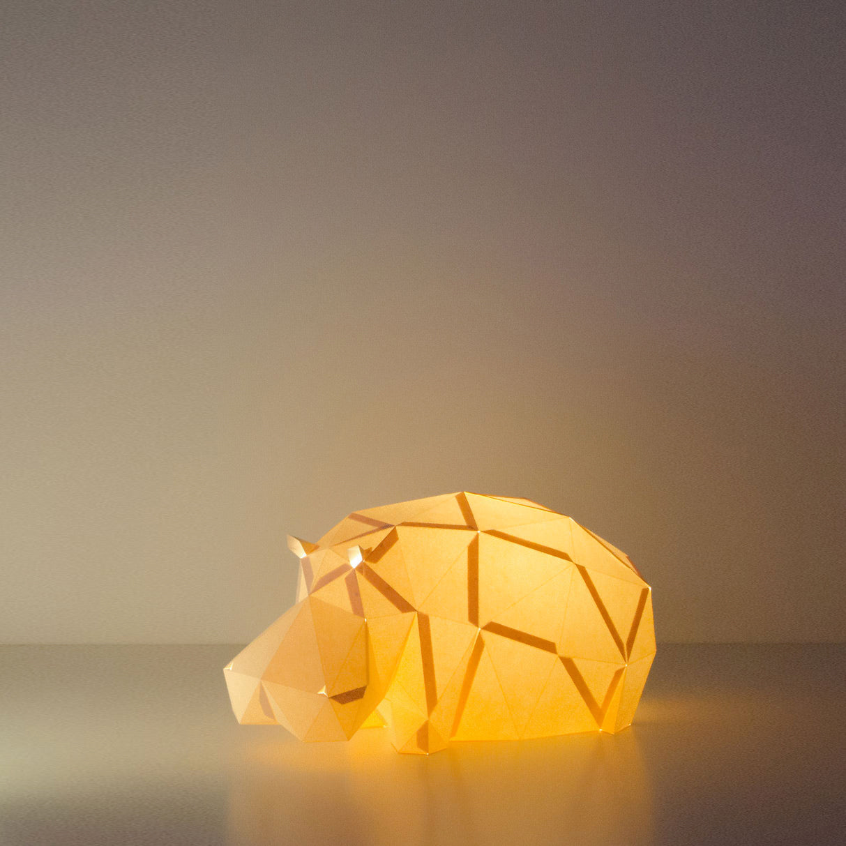 DIY Papierlampe - Lazy Hippo - Owl Paper Lamps -