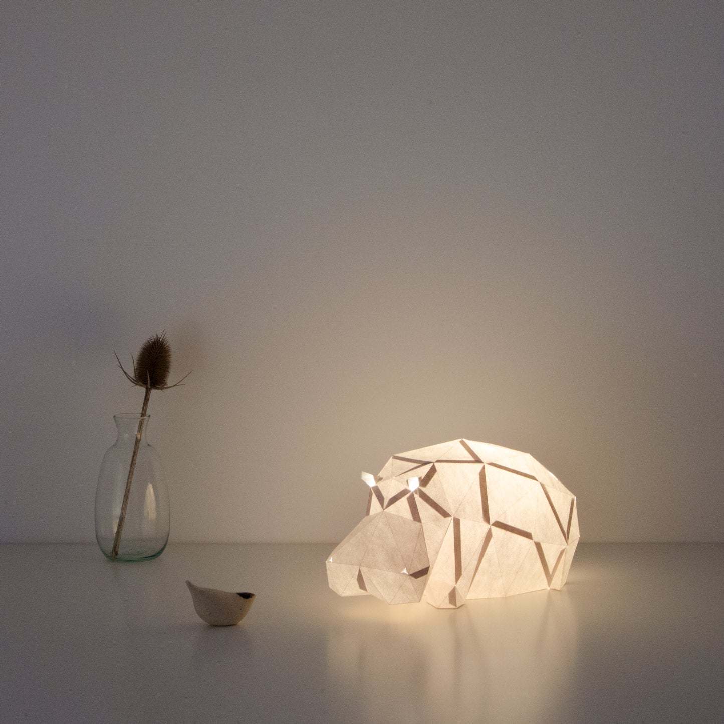 DIY Papierlampe - Lazy Hippo - Owl Paper Lamps -