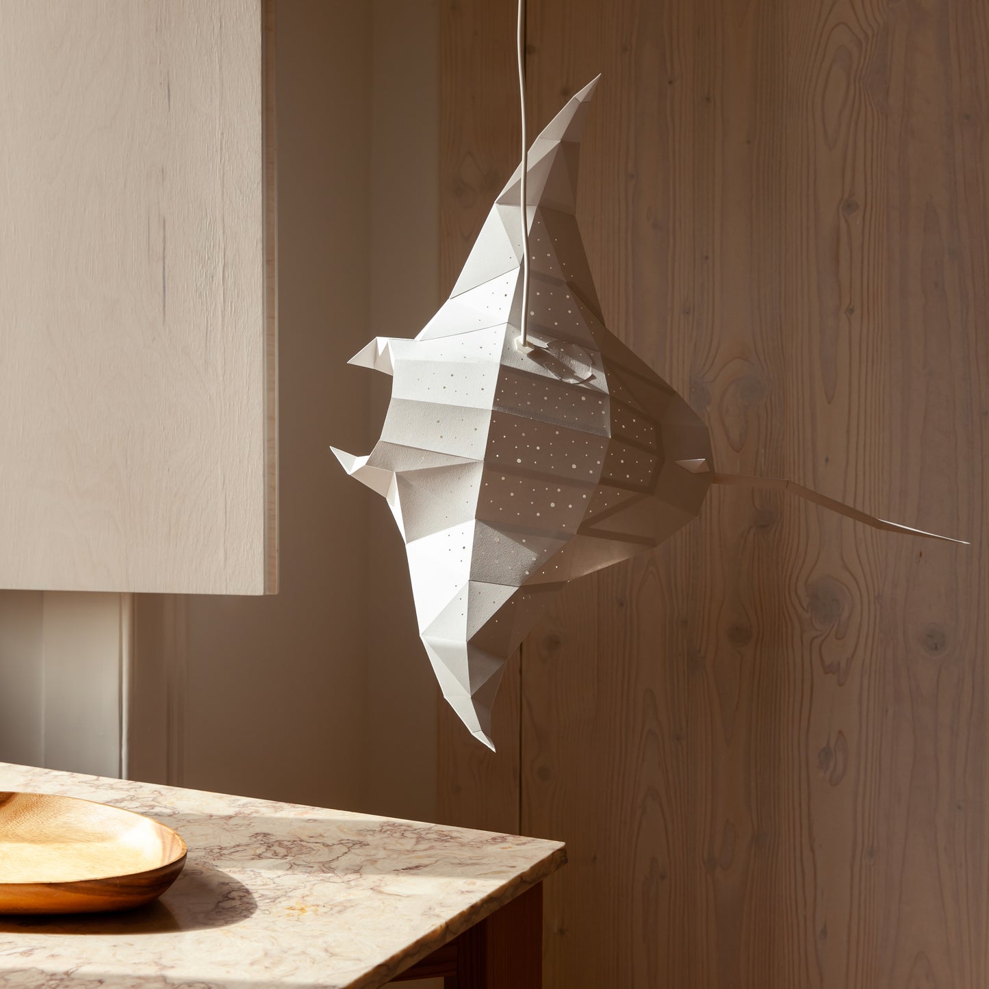 DIY Papierlampe - Manta Rochen - Owl Paper Lamps  -