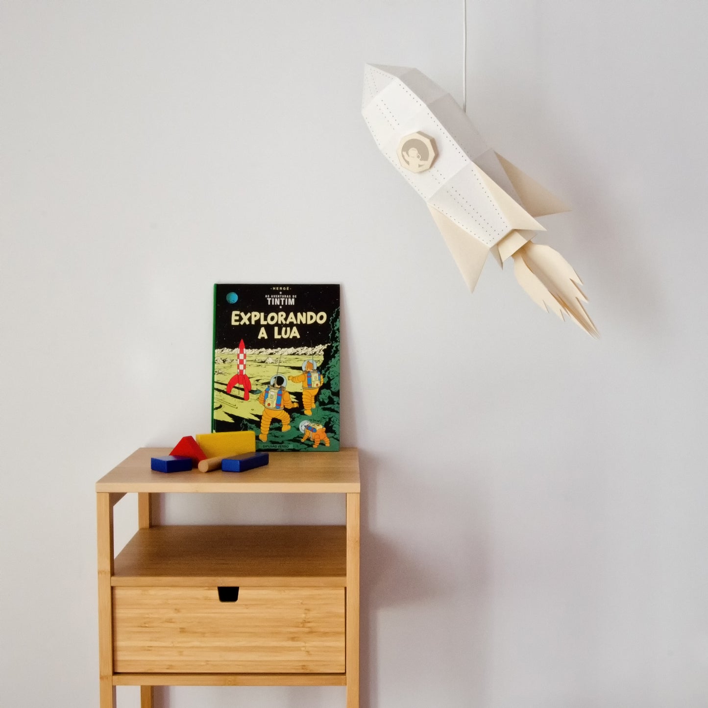 DIY Papierlampe - Rakete - Owl Paper Lamps  -