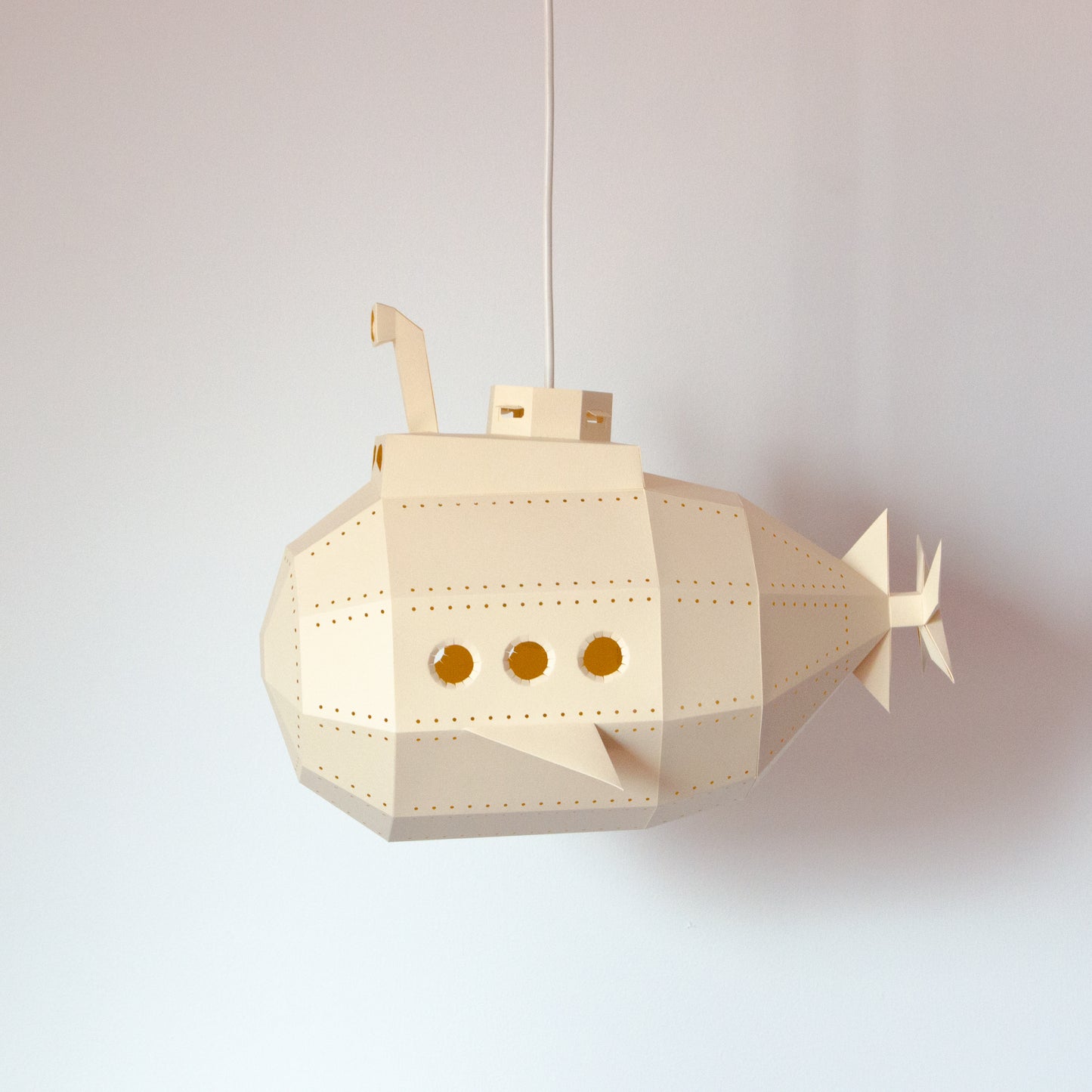 DIY Papierlampe - U-Boot - Owl Paper Lamps -