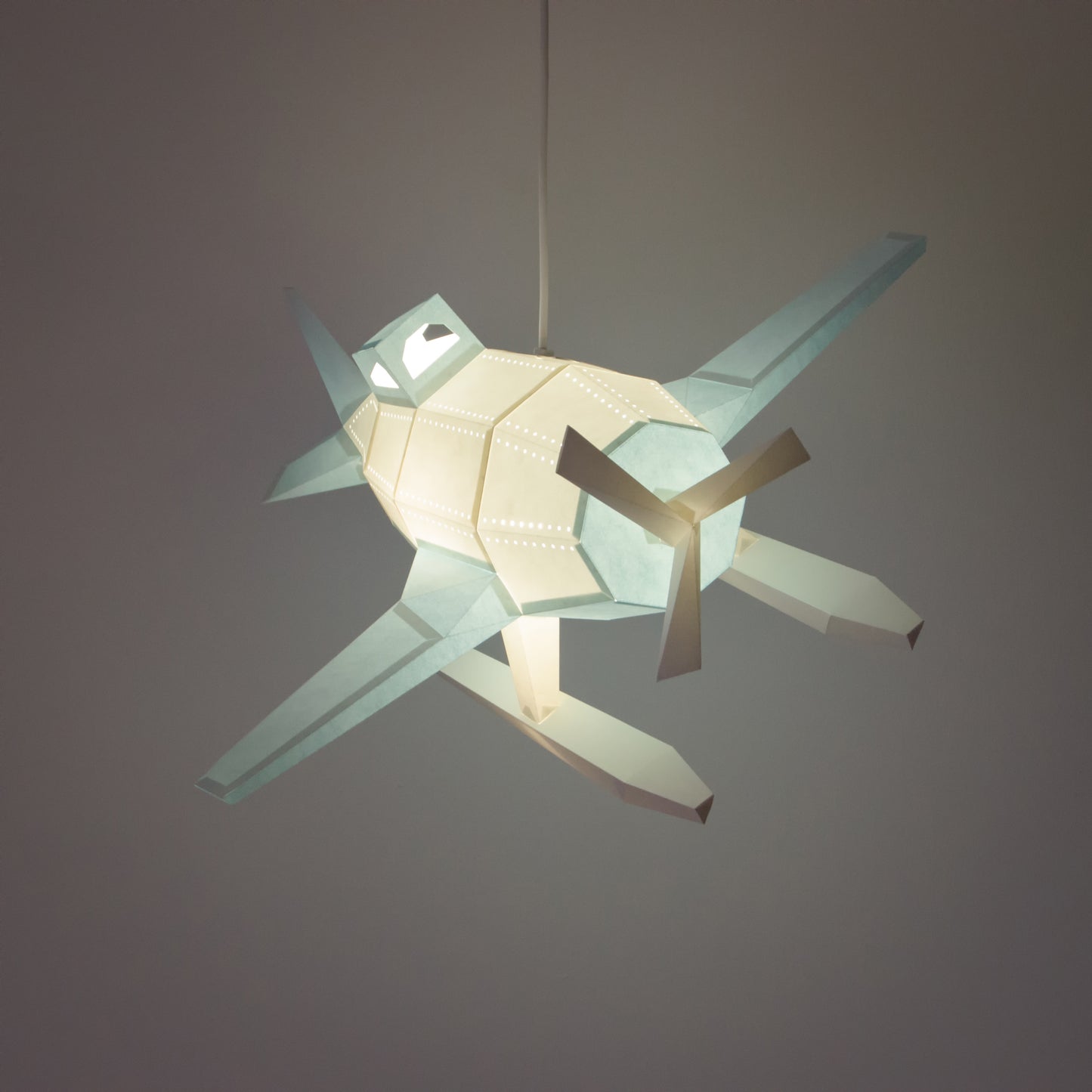 DIY Papierlampe - Wasserflugzeug - Owl Paper Lamps  -