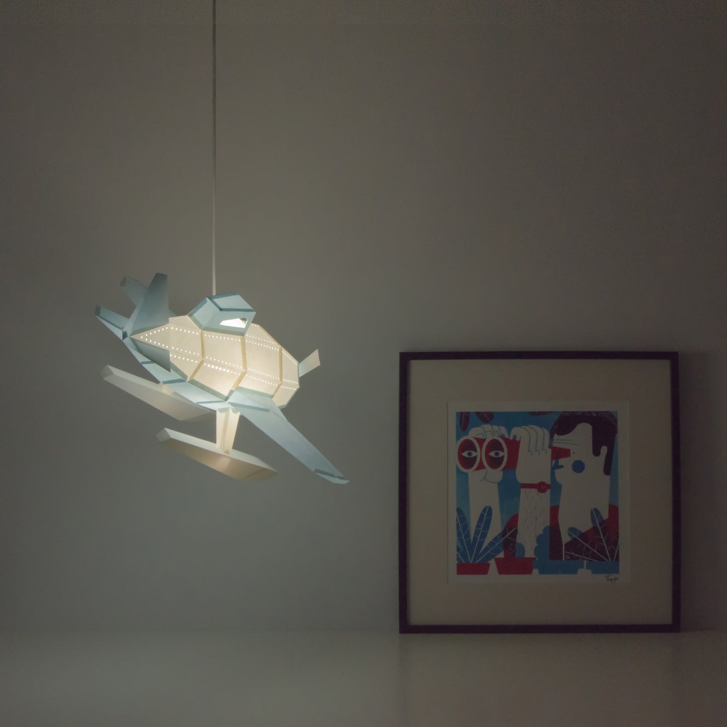 Owl Paper Lamps - Seaplane