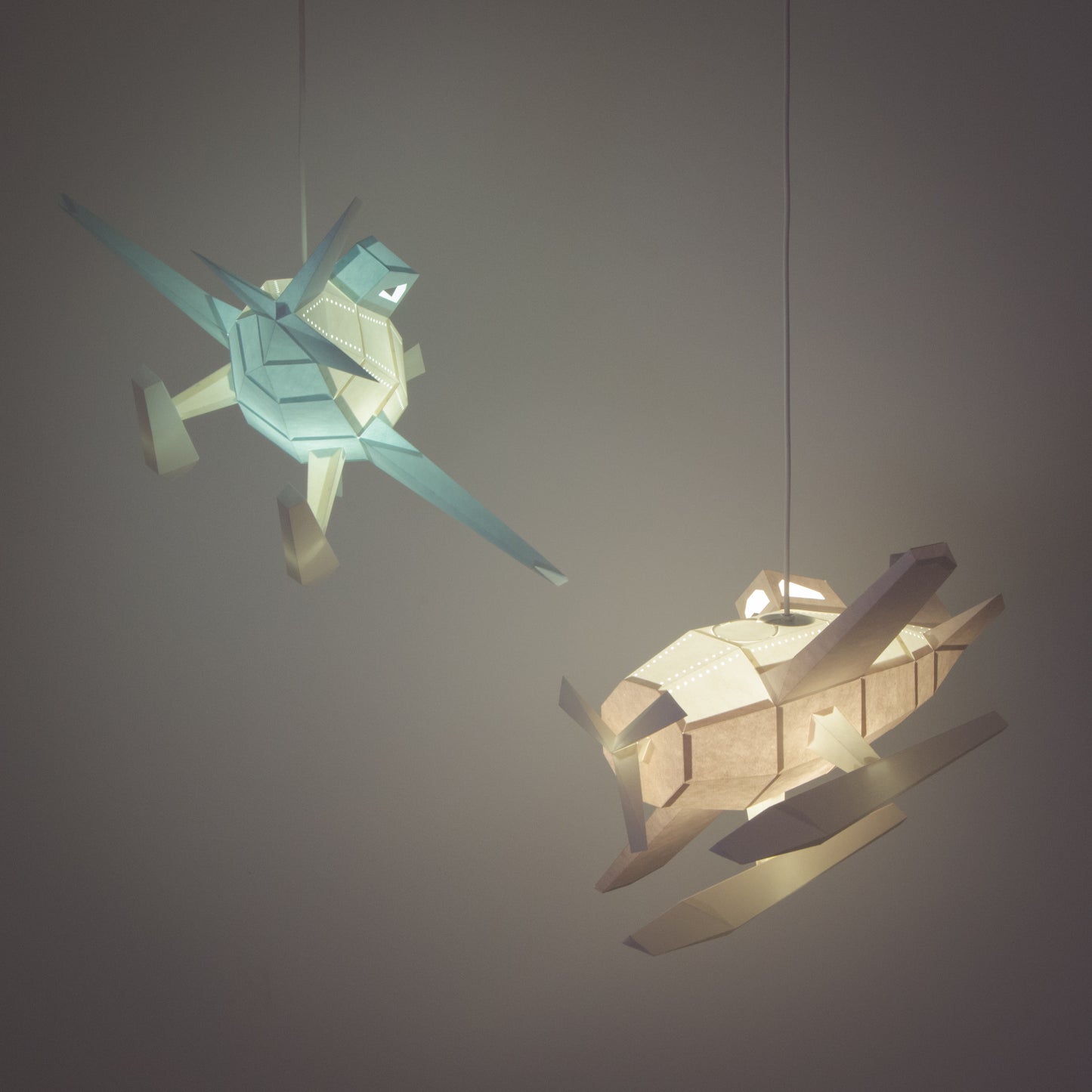 Owl Paper Lamps - Seaplane