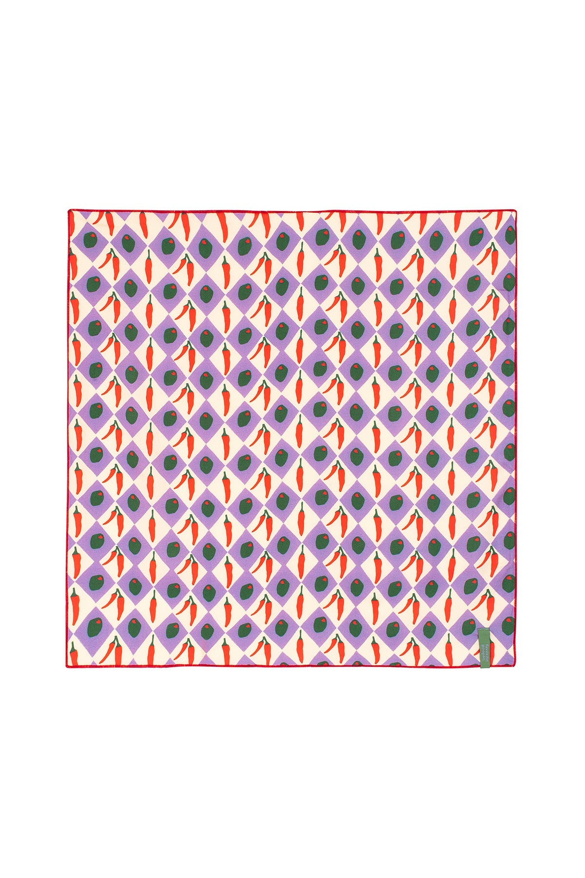 Favorite People Bandana Tuch "Formaggio" aus Baumwolle – Nachhaltig, Made in Portugal