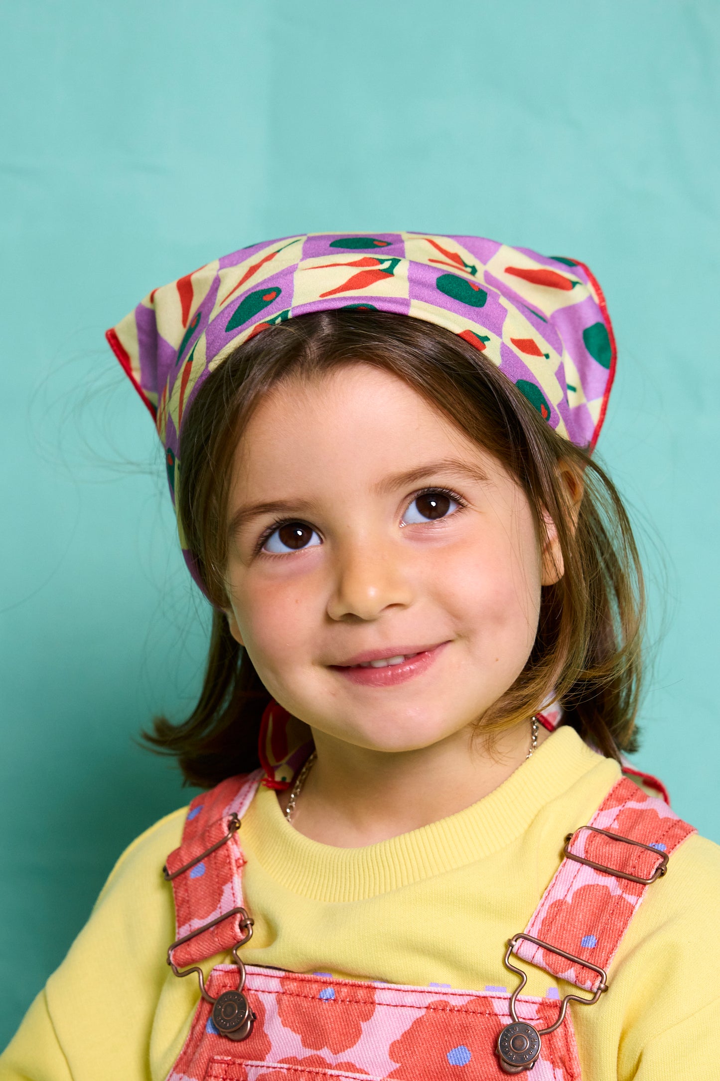 Favorite People Bandana Tuch "Formaggio" aus Baumwolle – Nachhaltig, Made in Portugal