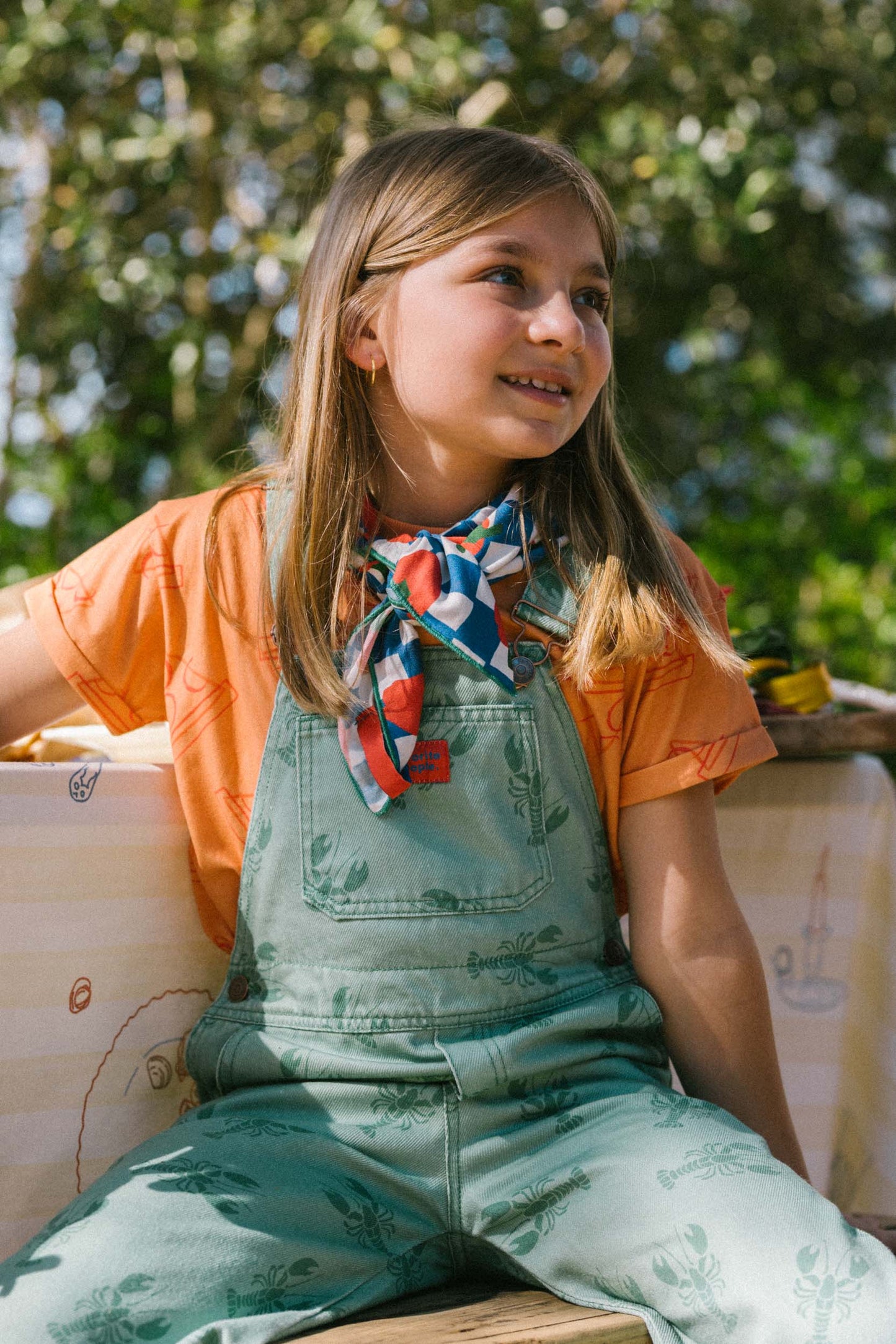 Favorite People Bandana Tuch "La Cantina" aus Baumwolle – Nachhaltig, Made in Portugal