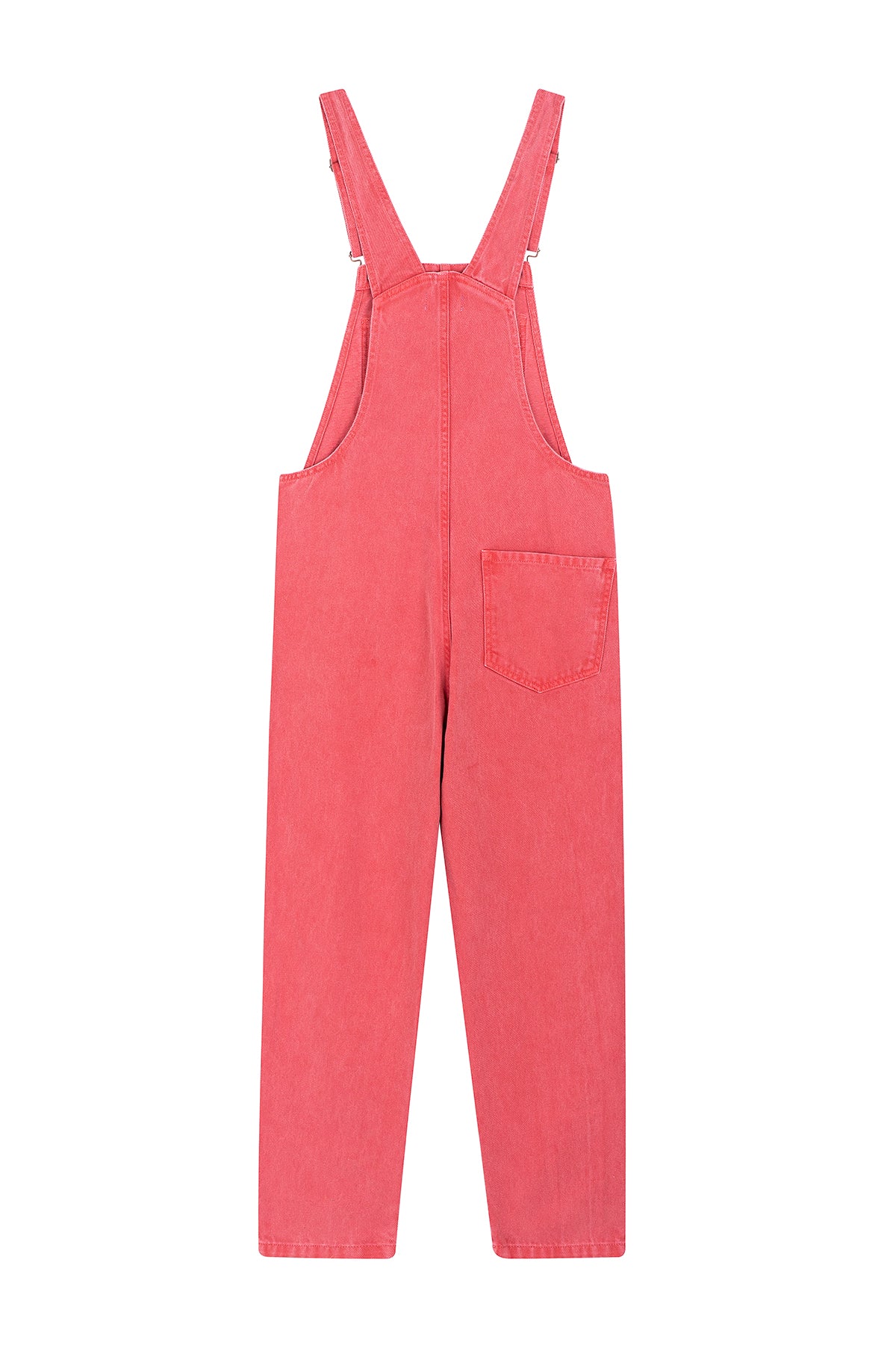 Favorite People Damen Latzhose "Cherry Tomato" aus Baumwolle – Nachhaltig, Made in Portugal