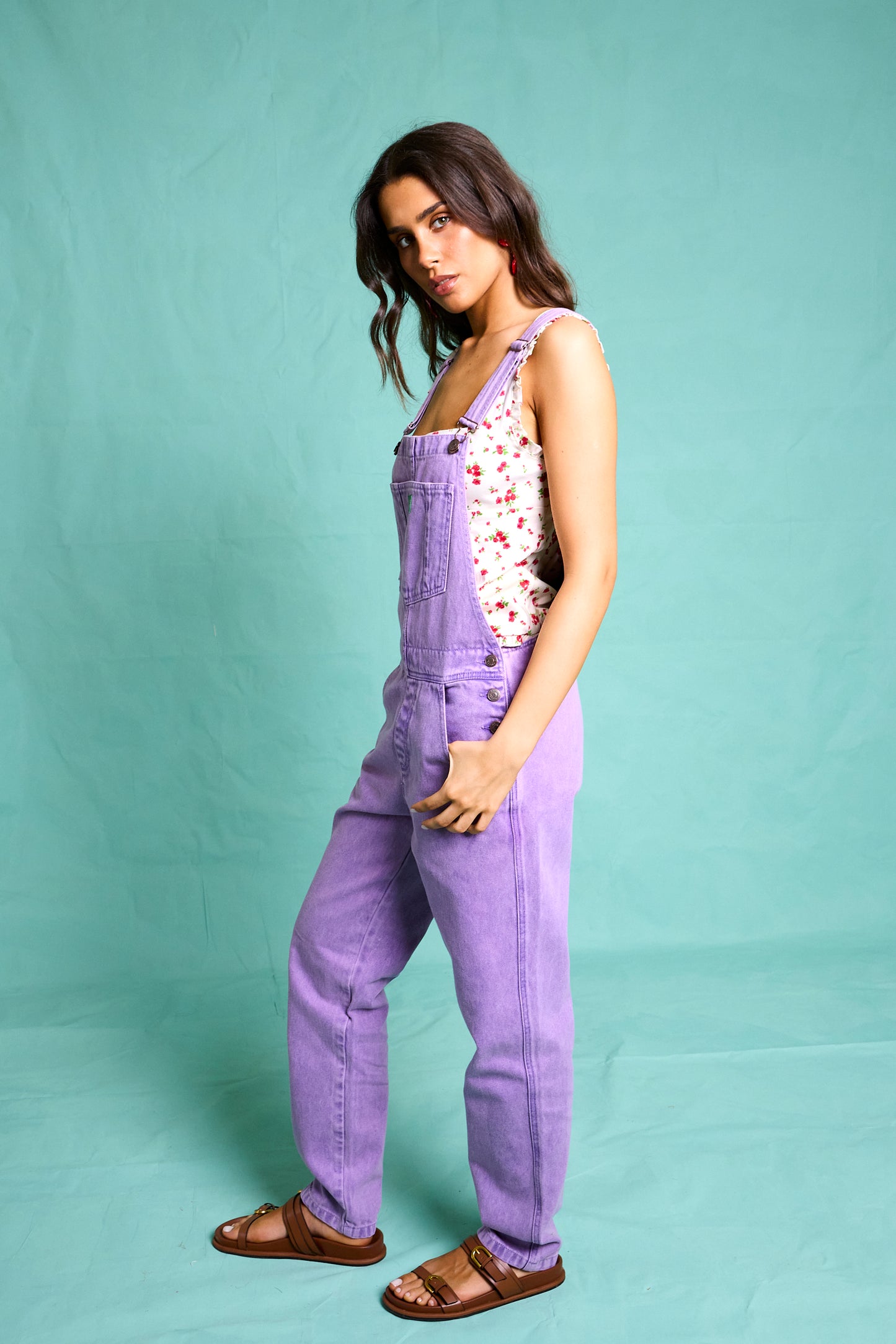 Favorite People Damen Latzhose "Violeta" aus Baumwolle – Nachhaltig, Made in Portugal