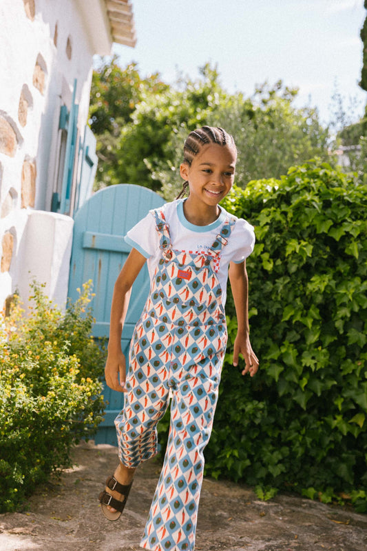 Favorite People Kinder Latzhose "Olivia" aus Baumwolle – Nachhaltig, Made in Portugal