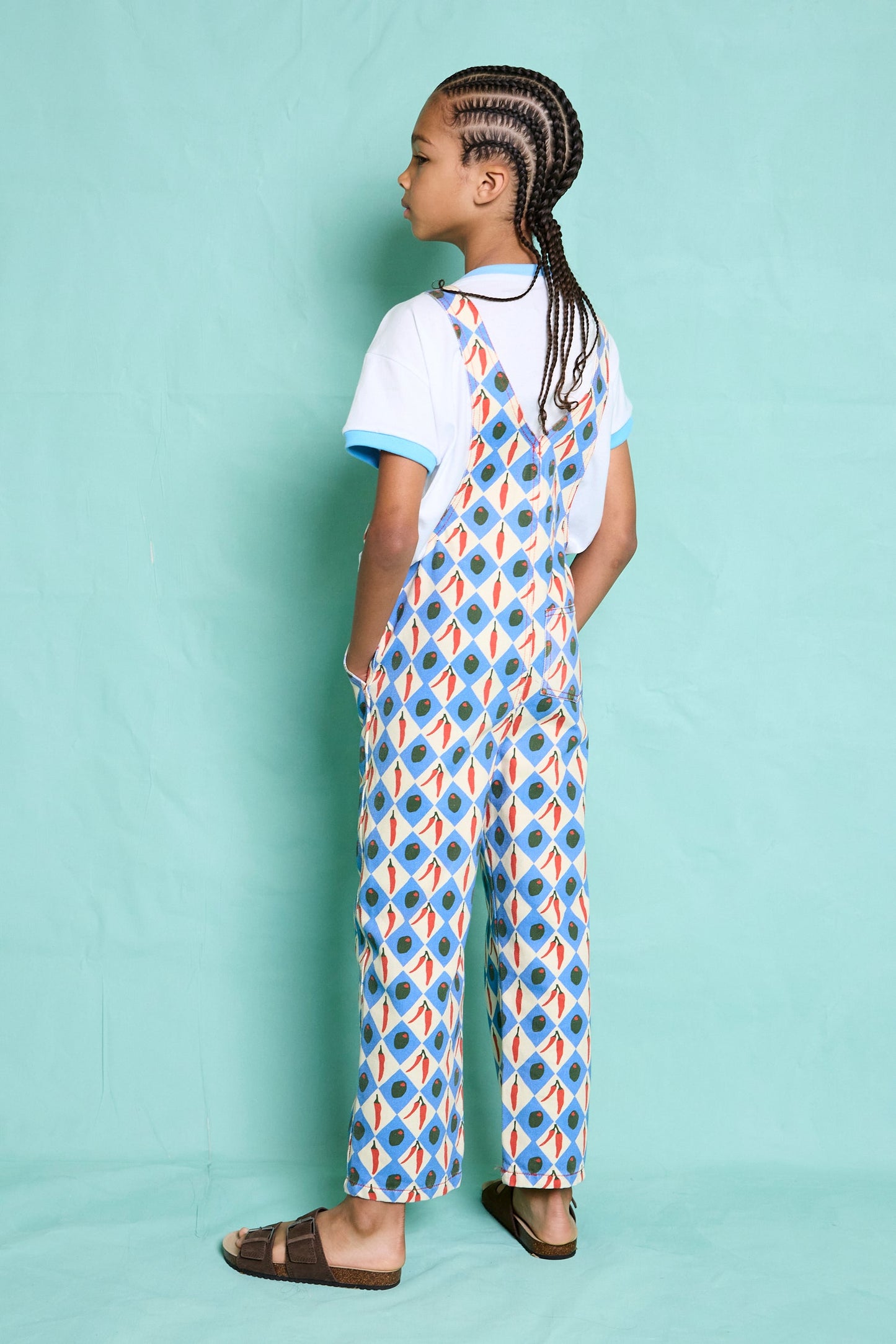 Favorite People Kinder Latzhose "Olivia" aus Baumwolle – Nachhaltig, Made in Portugal