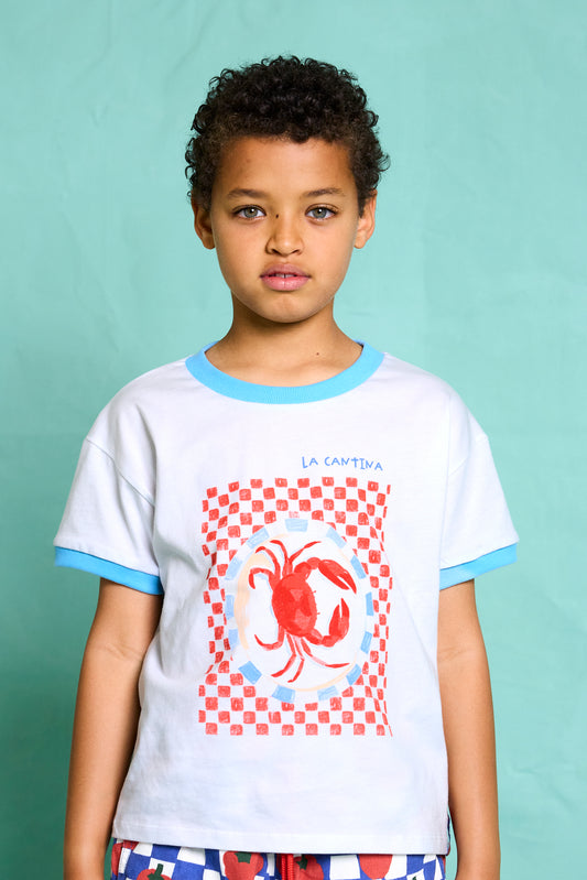 Favorite People Kinder T-shirt "Bella Vita" aus Baumwolle – Nachhaltig, Made in Portugal