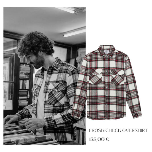 Portuguese Flannel - Frosk Check Overshirt