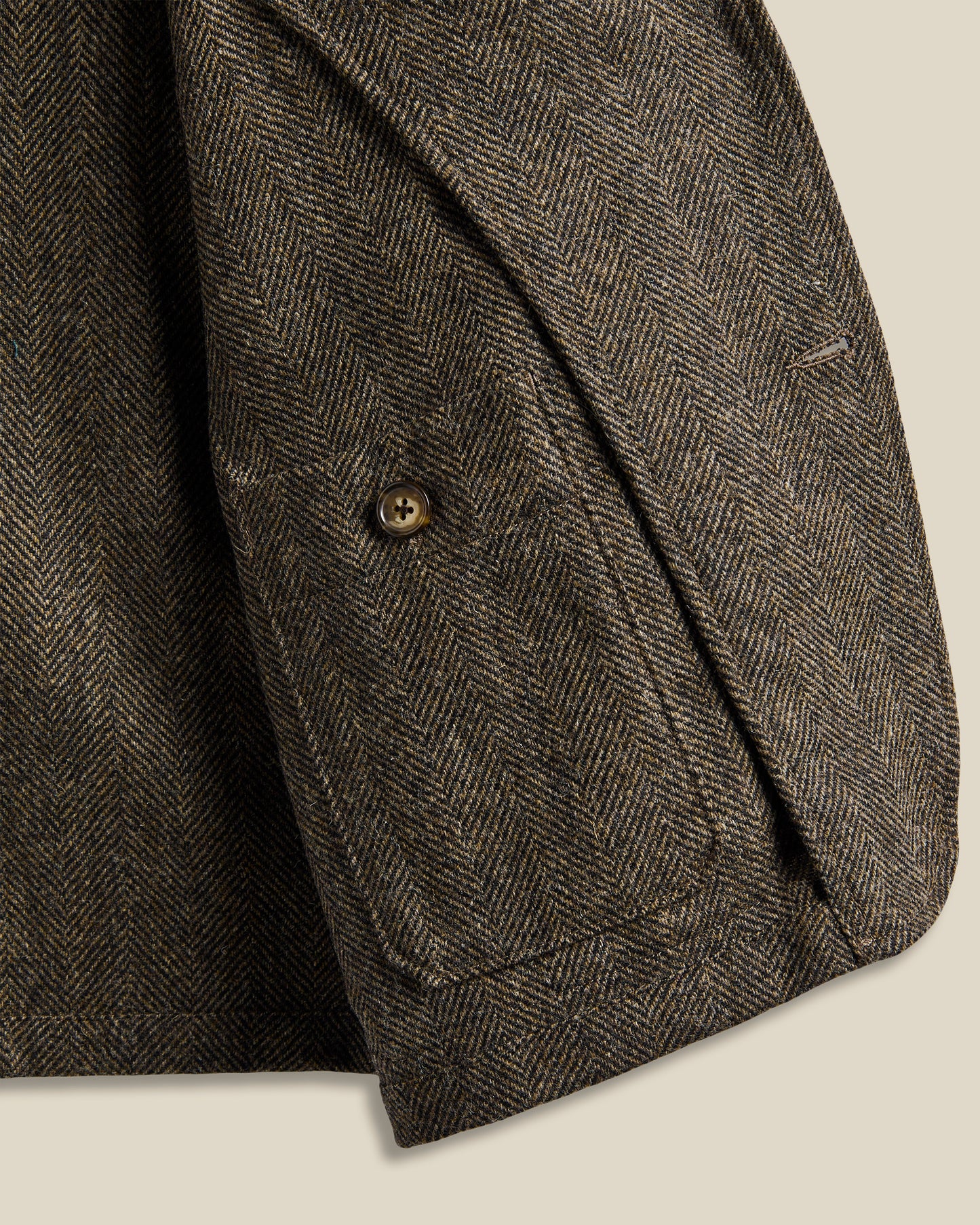 Portuguese Flannel - Langarm Hemd Herren - 100% Schurwolle - Grau