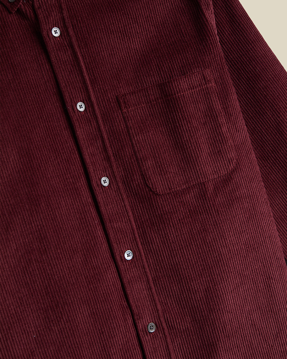 Portuguese Flannel AW25 - Lobo Bordeaux