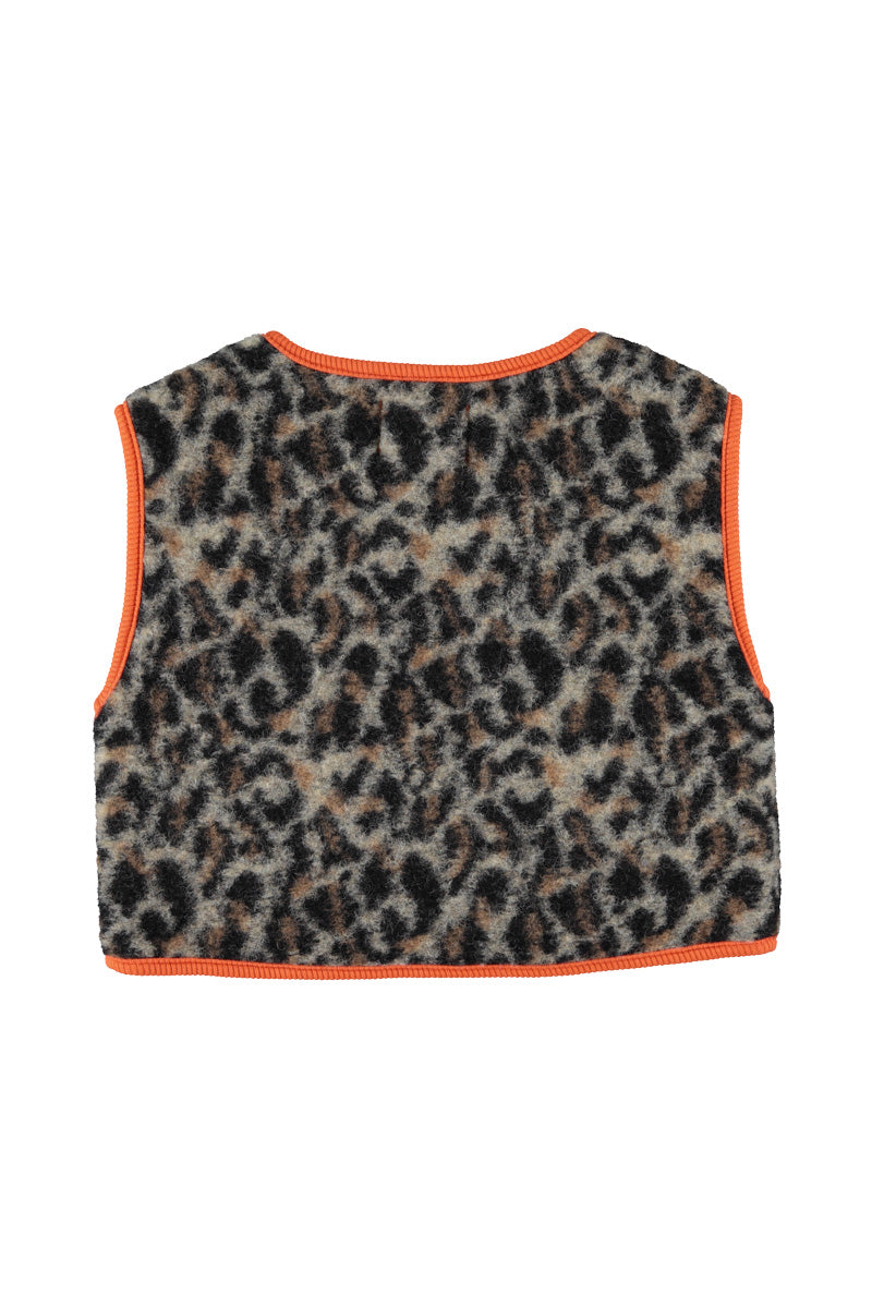 Piupiuchick AW26 - Kinder West Grau - Tiere Muster