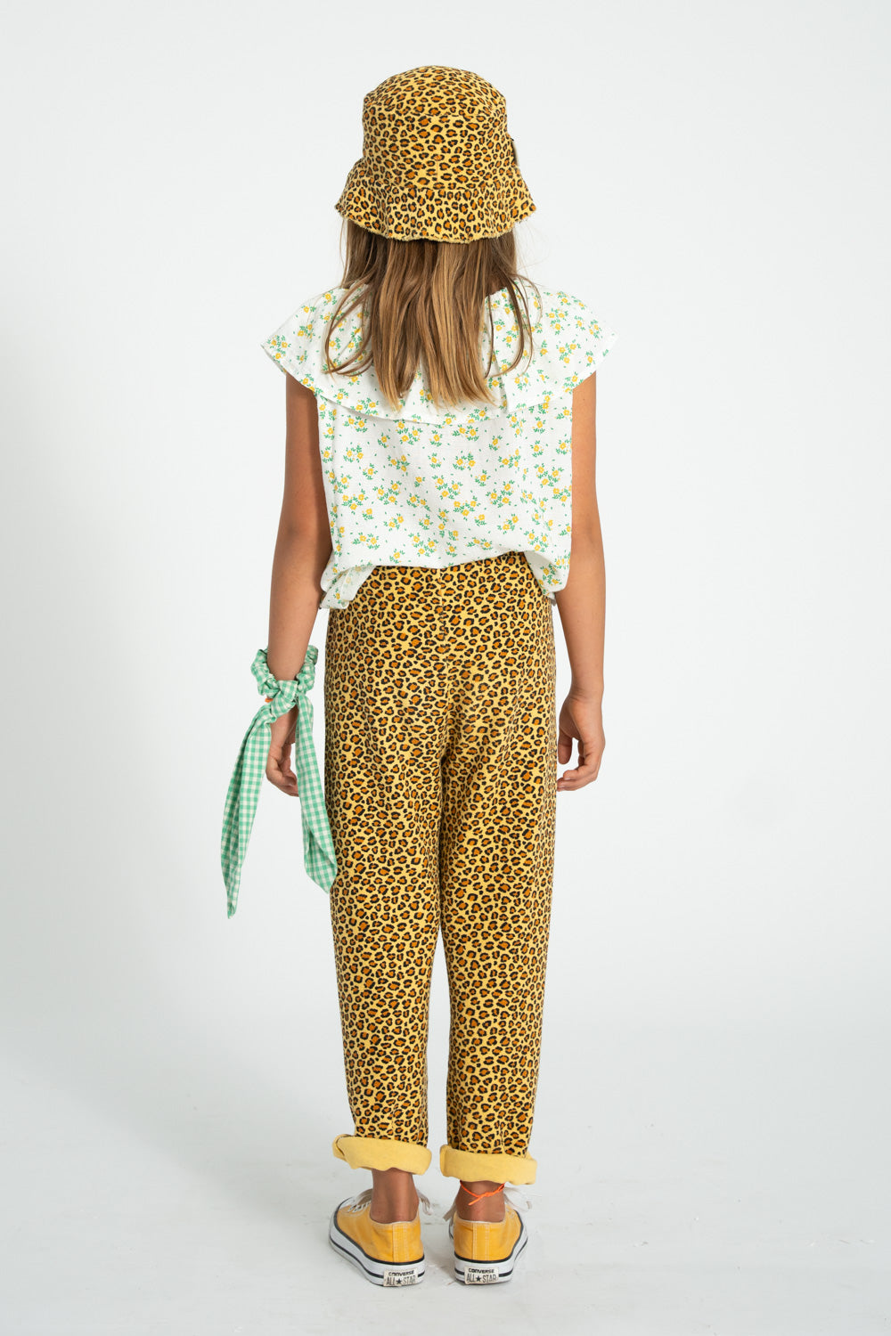 Piupiuchick - Kinder Hose - Bio-Baumwolle - Leoparden Muster