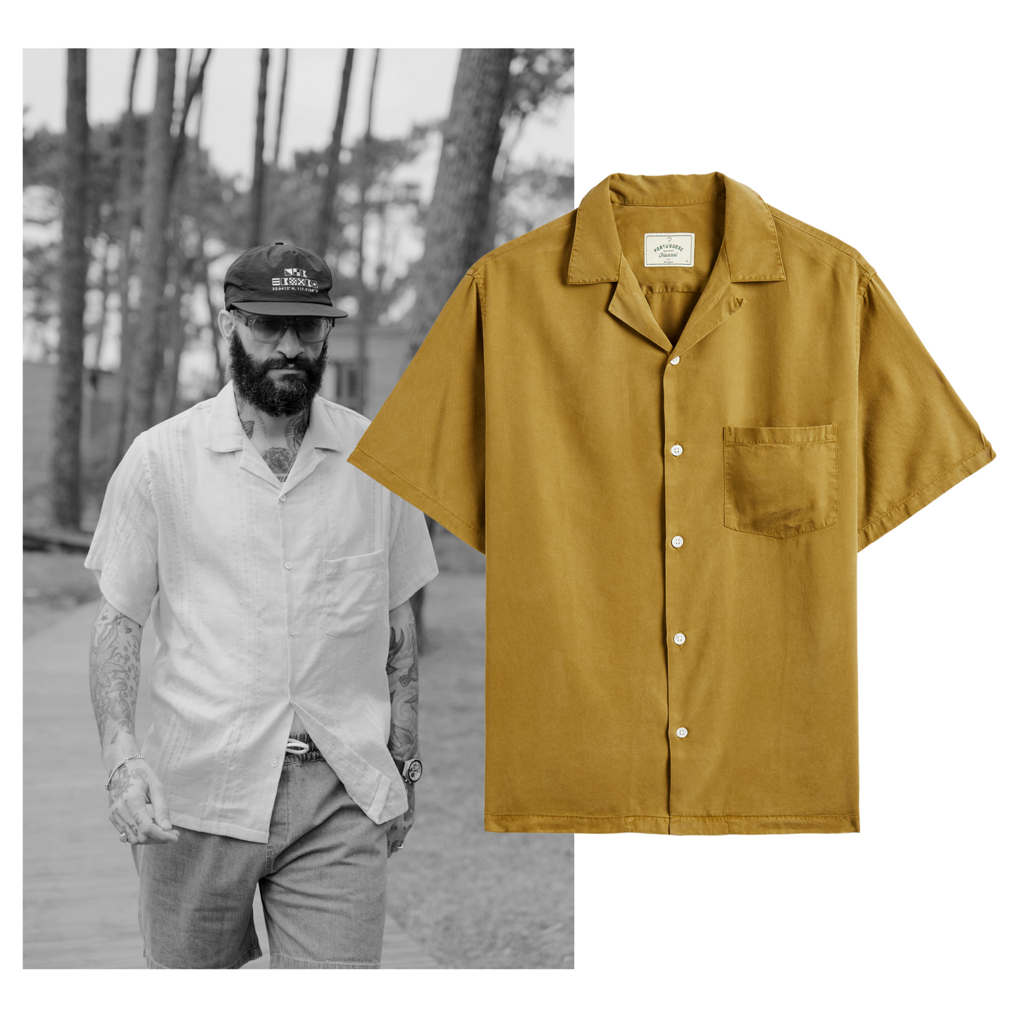 Portuguese Flannel - Dogtown Prairie Kurzarmhemd