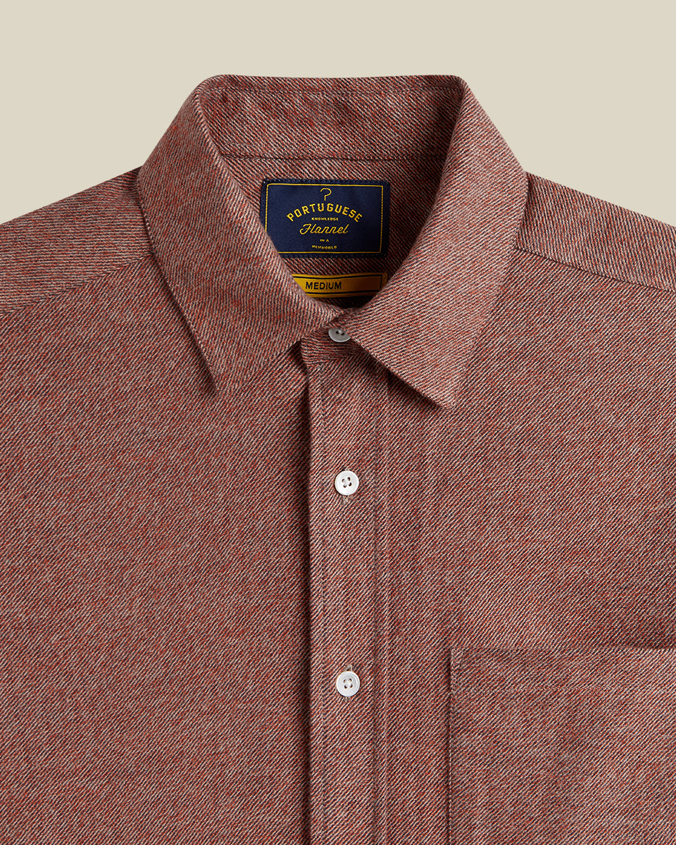 Portuguese Flannel AW25 - Teca Brick