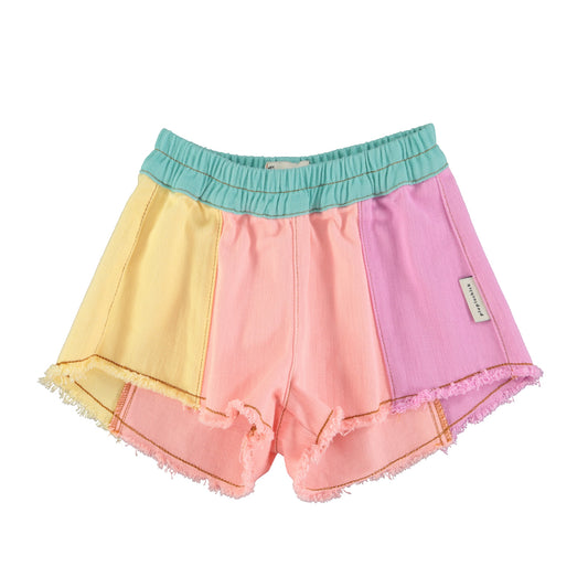 Piupiuchick - Shorts Fringes Multicolor Pastels SS25