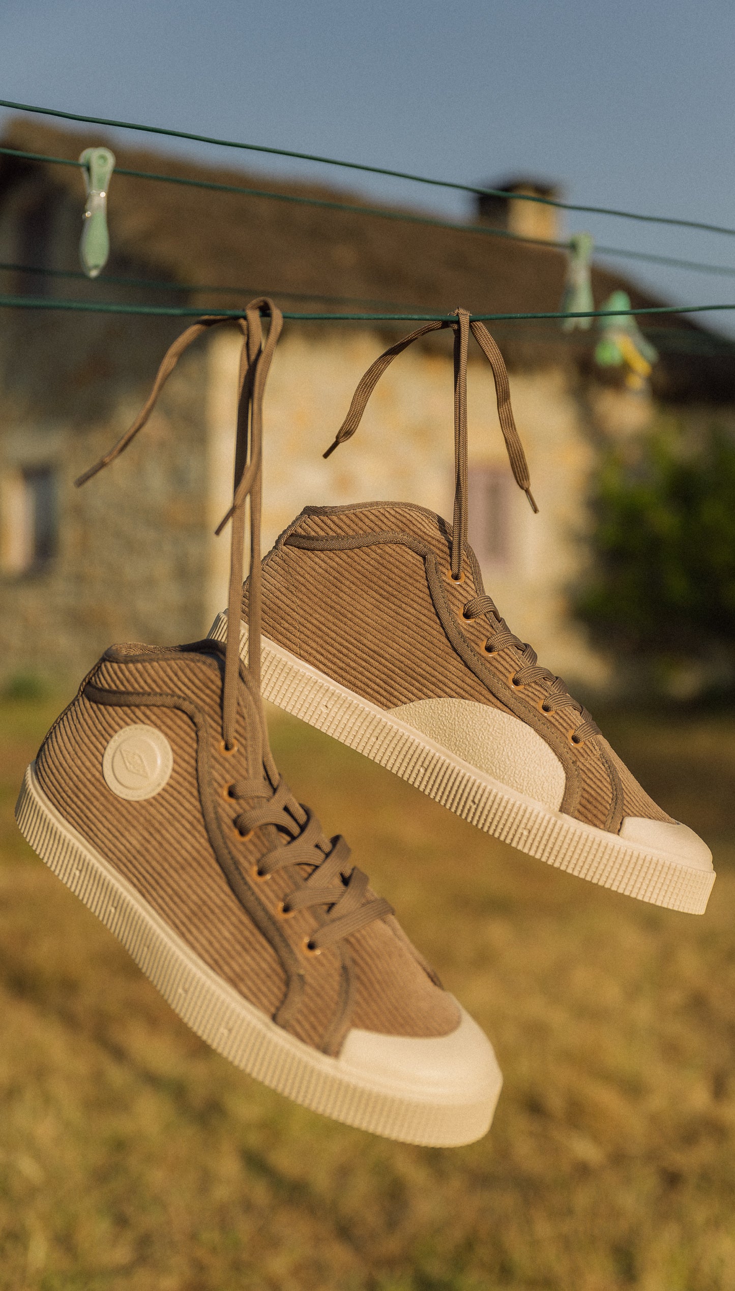 Sanjo K100 Bombazine Brown - Retro Sneaker