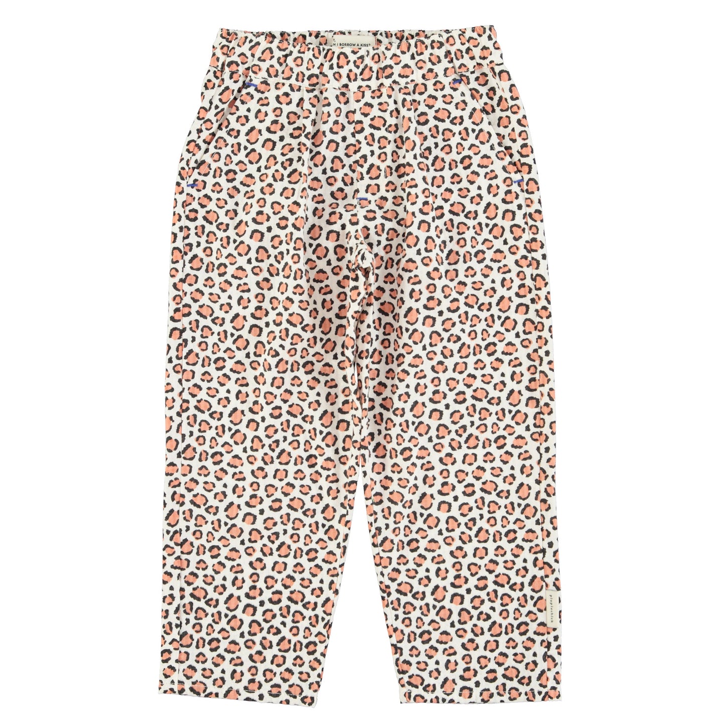 Piupiuchick - Trousers Ecru Animal Print SS25