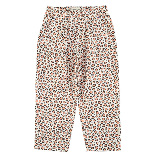 Piupiuchick - Trousers Ecru Animal Print SS25