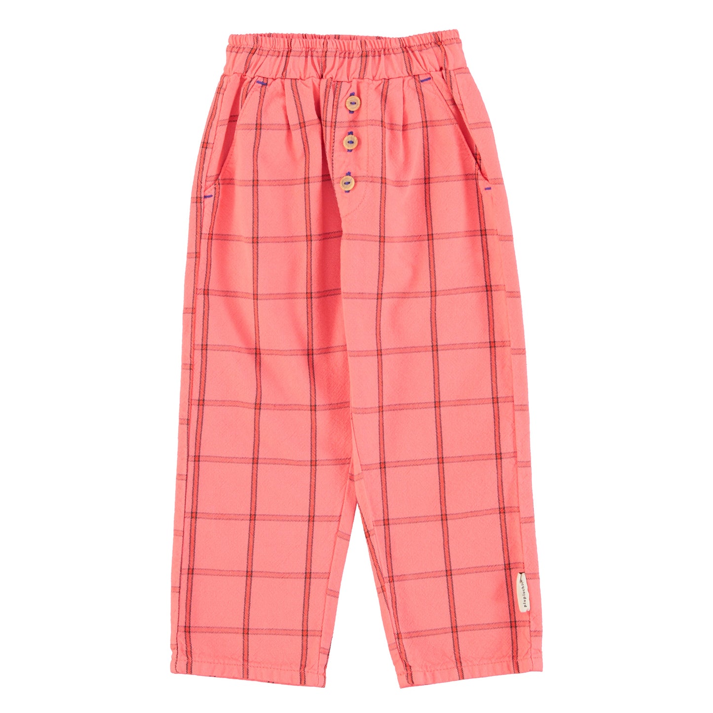 Piupiuchick - Unisex Trousers Pink Checkered SS25