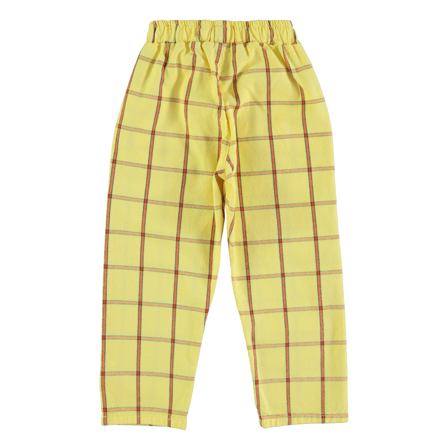 Piupiuchick - Unisex Trousers Yellow Checkered SS25